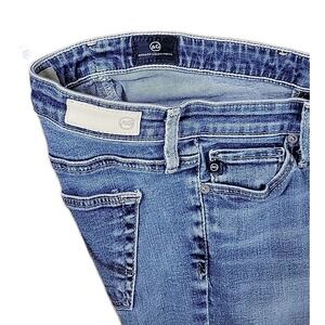 Adriano Goldschmied The Stilt Cigarette Leg‎ Jeans Womens 24R Blue Low Rise USA